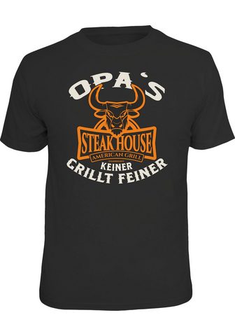 RAHMENLOS Футболка »Opas Steakhouse«...
