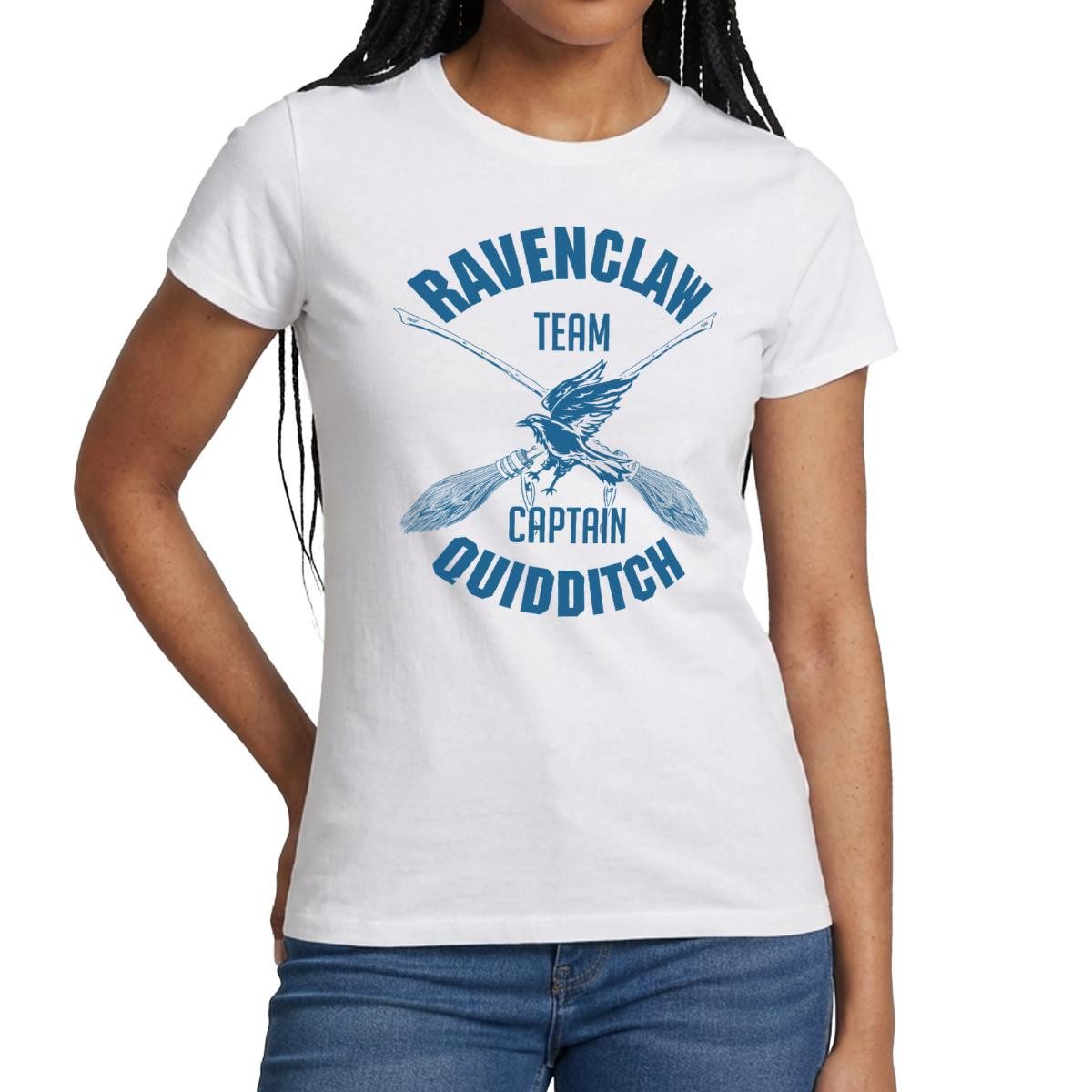 T-Shirt Harry Potter Ravenclaw Team Captain Quidditch Frauen T-Shirt