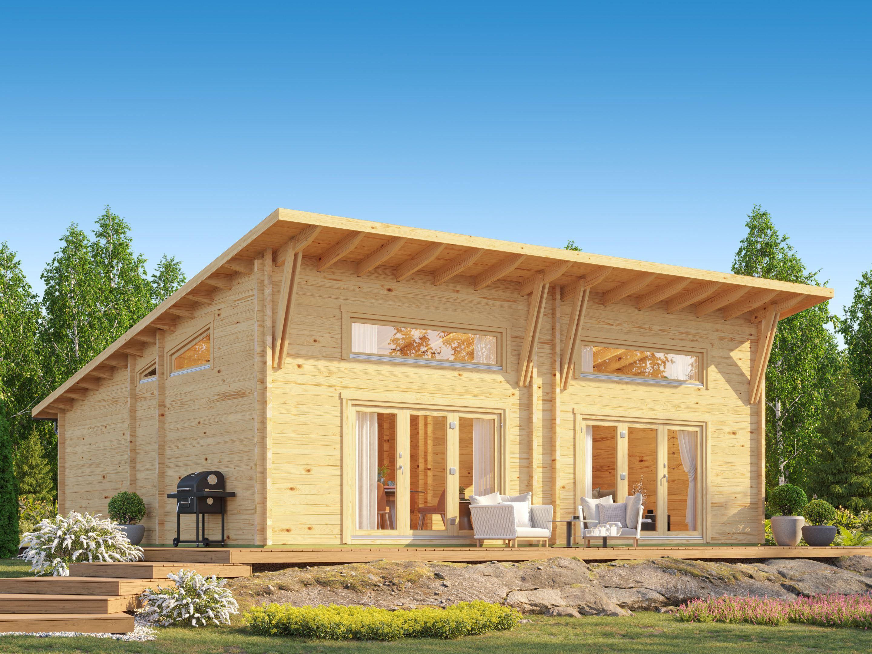 Fjordholz Gartenhaus Darcy 70