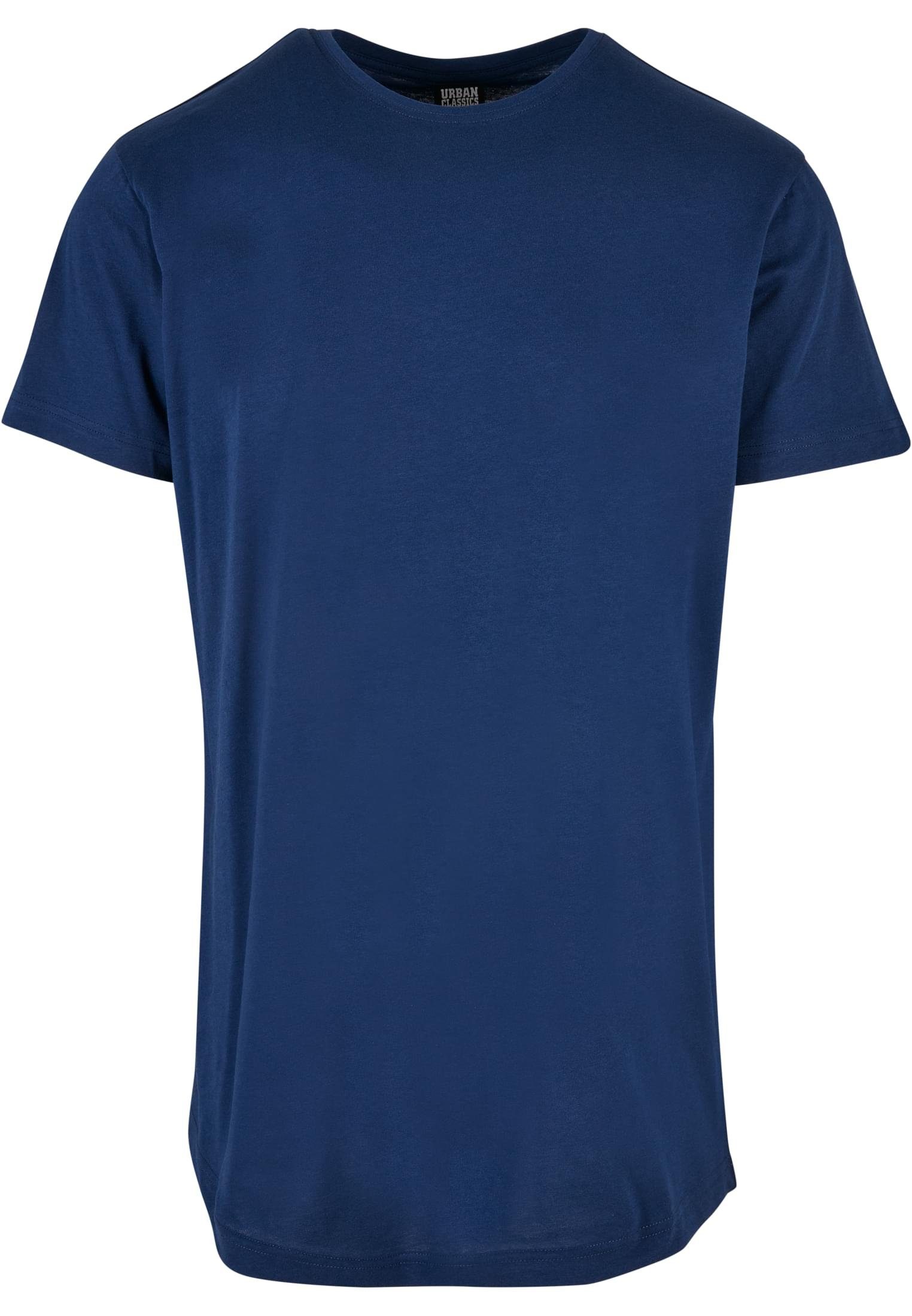 Herren CLASSICS Shaped Long URBAN Tee Kurzarmshirt (1-tlg) spaceblue