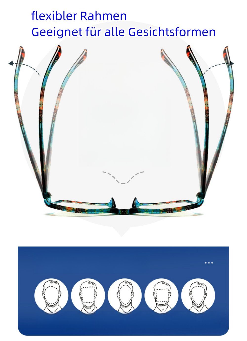 PACIEA Lesebrille Damen Herren Anti Blaulicht Ultraleicht Computer Gaming Schutz