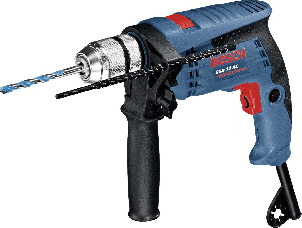 BOSCH Schlagbohrmaschine Bosch GSB 13 RE Professional Schlag-Bohrmaschine