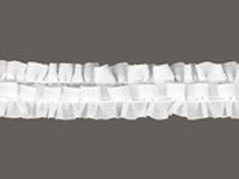 Gerster Kräuselband Universal-Kräuselband, 21mm, weiß, Gardinen günstig online kaufen