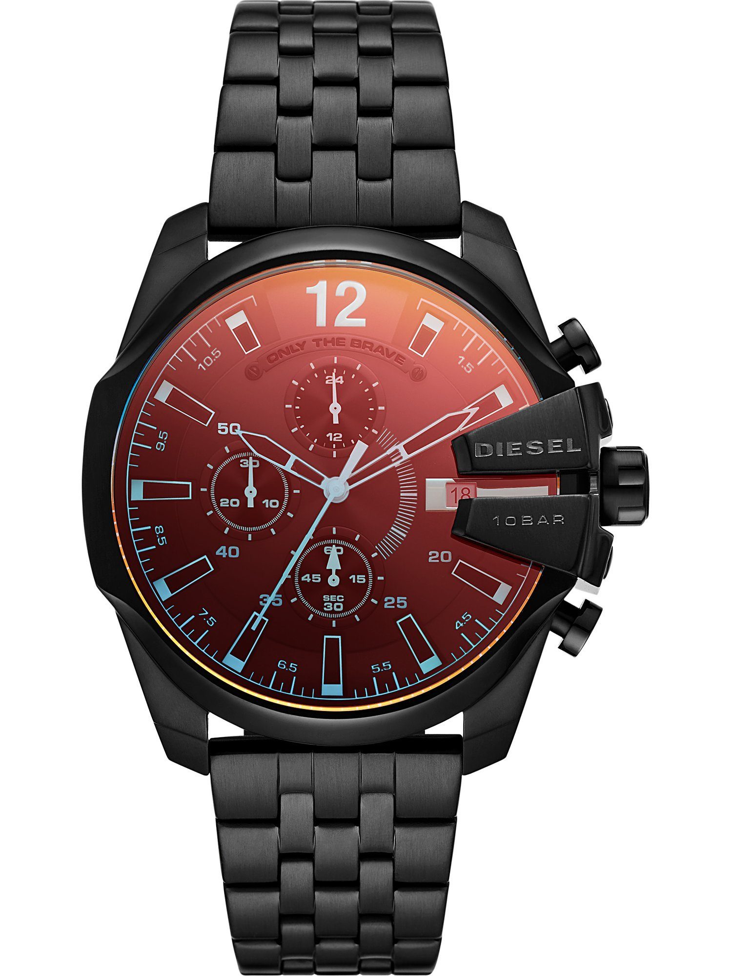 Diesel Chronograph Diesel Herren-Uhren Analog Quarz günstig online kaufen