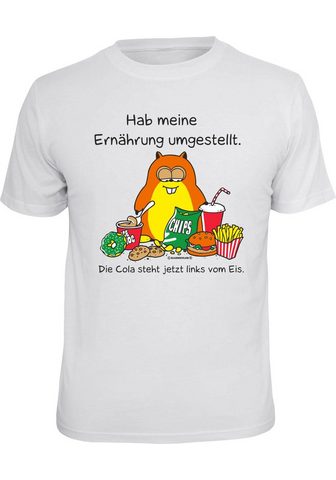 RAHMENLOS Футболка »Hab meine Ernähru...