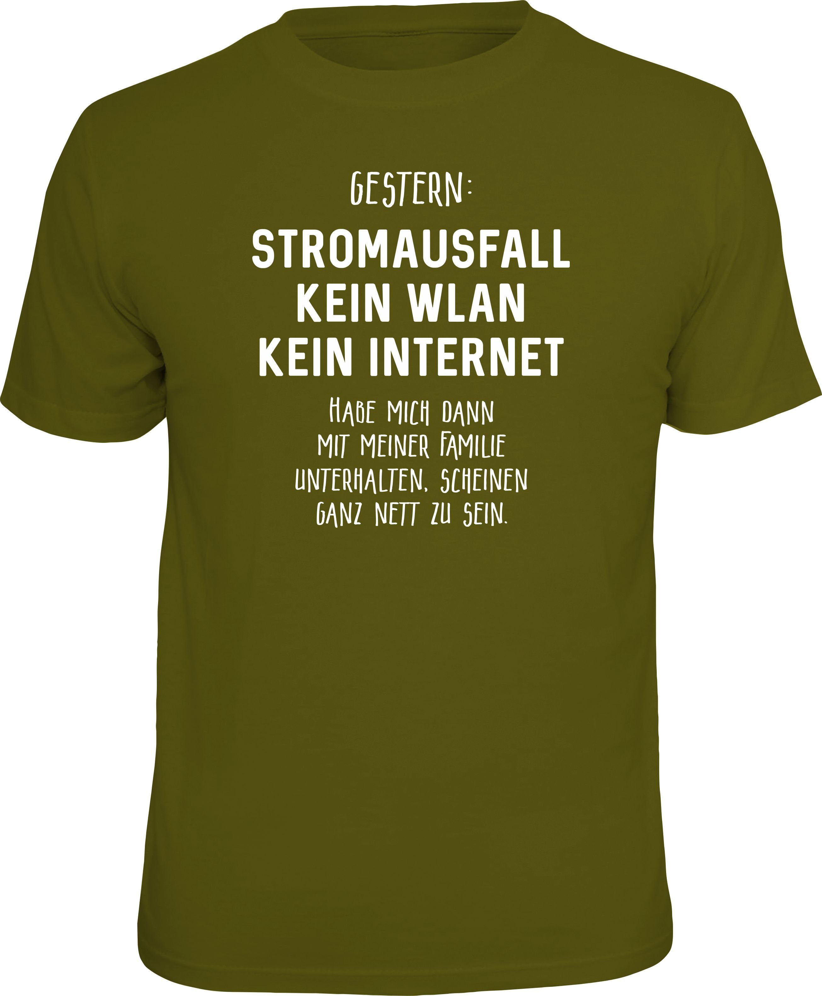 Rahmenlos TShirt mit coolem FrontPrint, Mit hochwertigem, brillantem