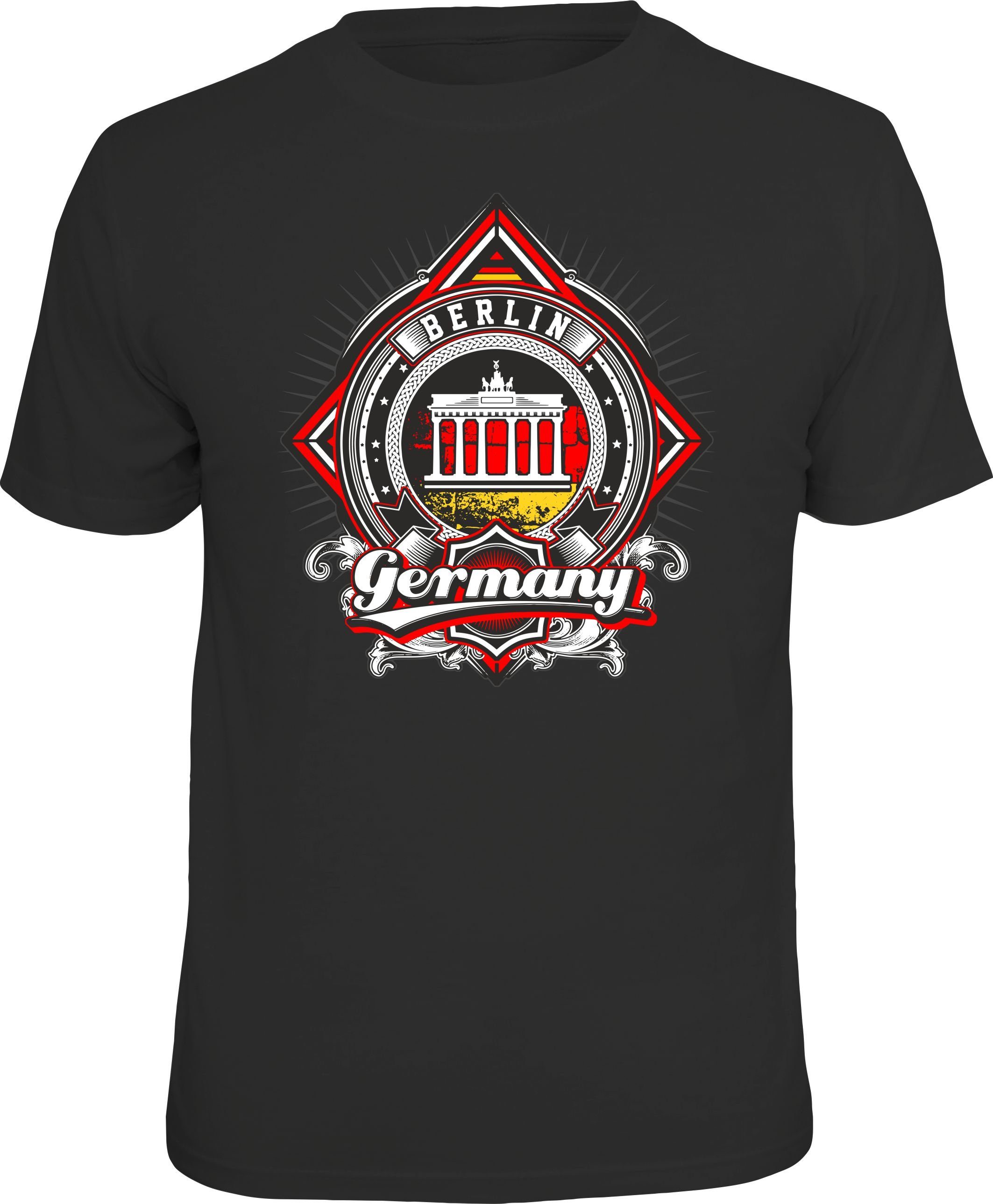 Rahmenlos TShirt mit coolem FrontPrint, Vielseitiges MotivShirt im original RAHMENLOS®Design