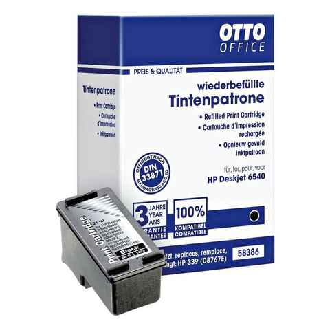 Otto Office Tintenpatrone (1-tlg., ersetzt HP »C8767EE« Nr. 339, schwarz)