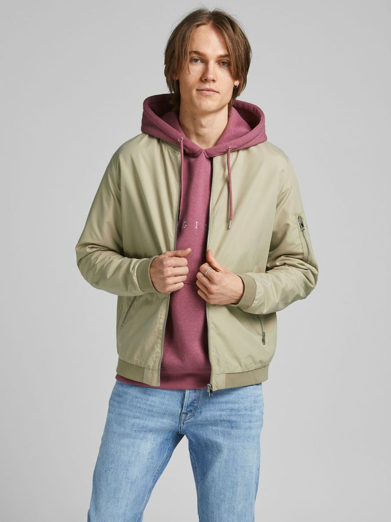 Jack & Jones Blouson JJERUSH BOMBER PS NOOS günstig online kaufen