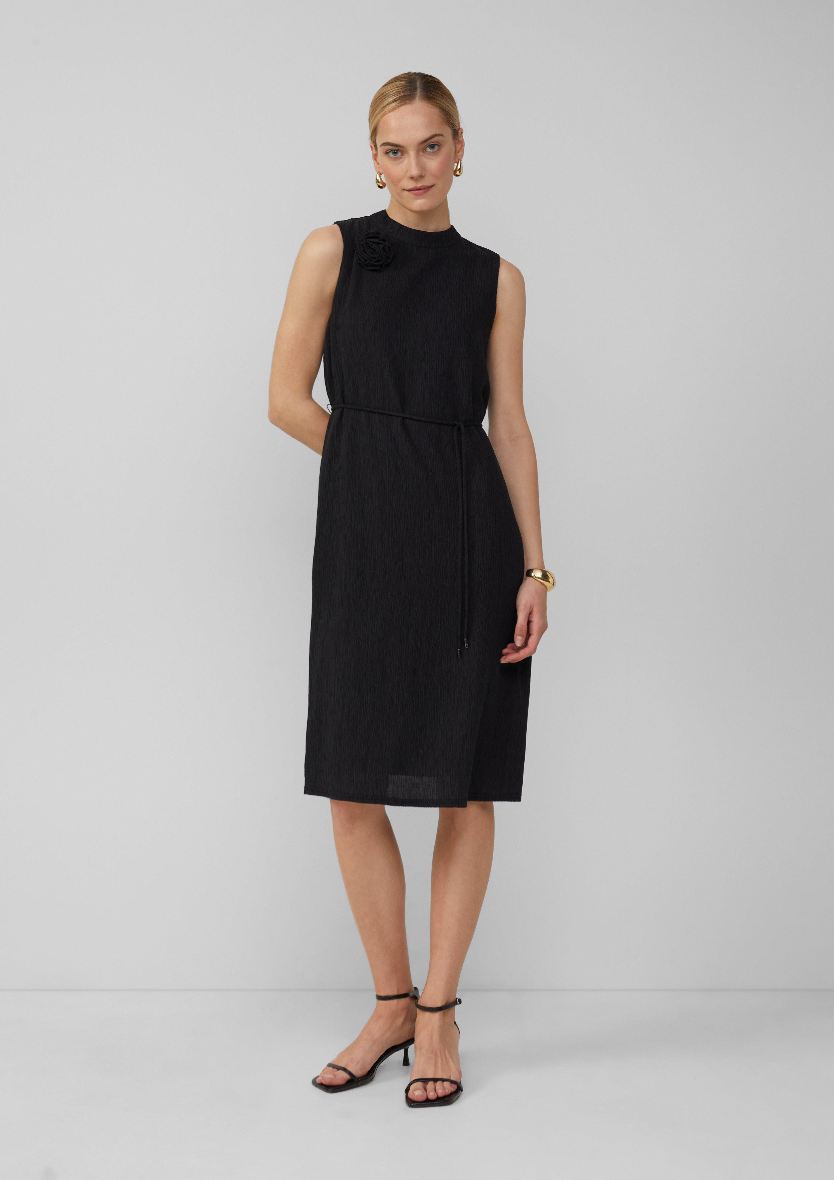 s.Oliver BLACK LABEL Minikleid Ärmelloses Viskosekleid günstig online kaufen