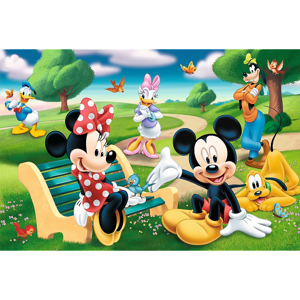 and Puzzle, Puzzle Trefl Friends 24 in Europe Disney Mickey Trefl Puzzleteile, 14344 Made Maxi