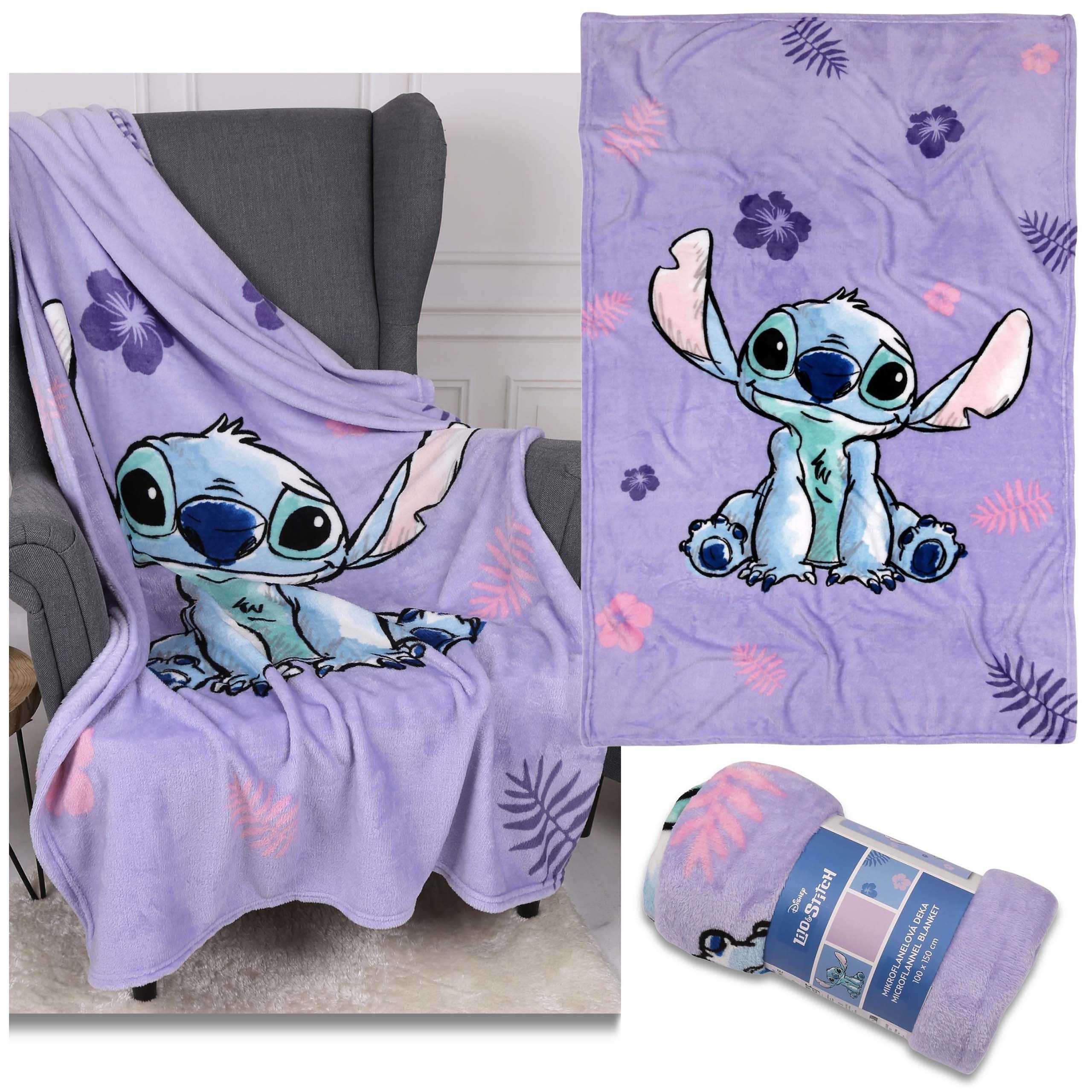 Sarcia.eu Tagesdecke Disney Stitch weiche Kinderdecke, günstig online kaufen
