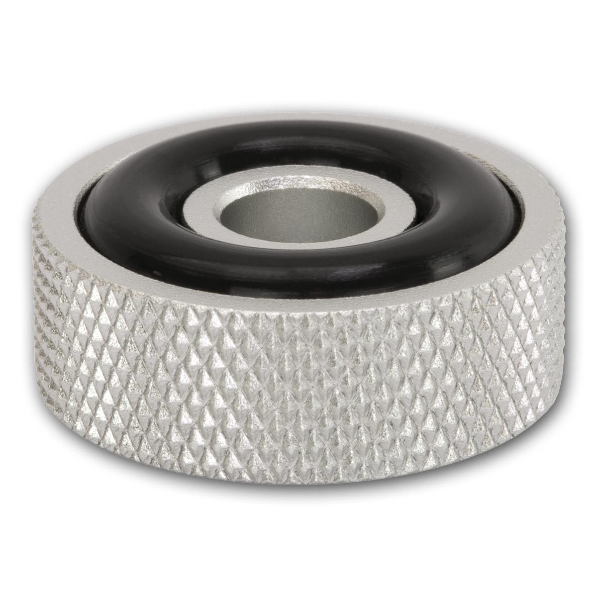 Dynavox Dämpfer 4x Gerätefüsse mit Rändelung MINI, Alu, silber
