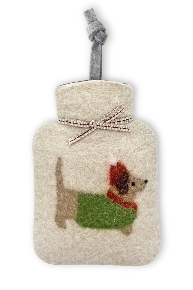 Dorothee Lehnen Wärmflasche Mini-Wärmflasche - WINTERDACKEL - peyote/dusty rose, peyote cactus