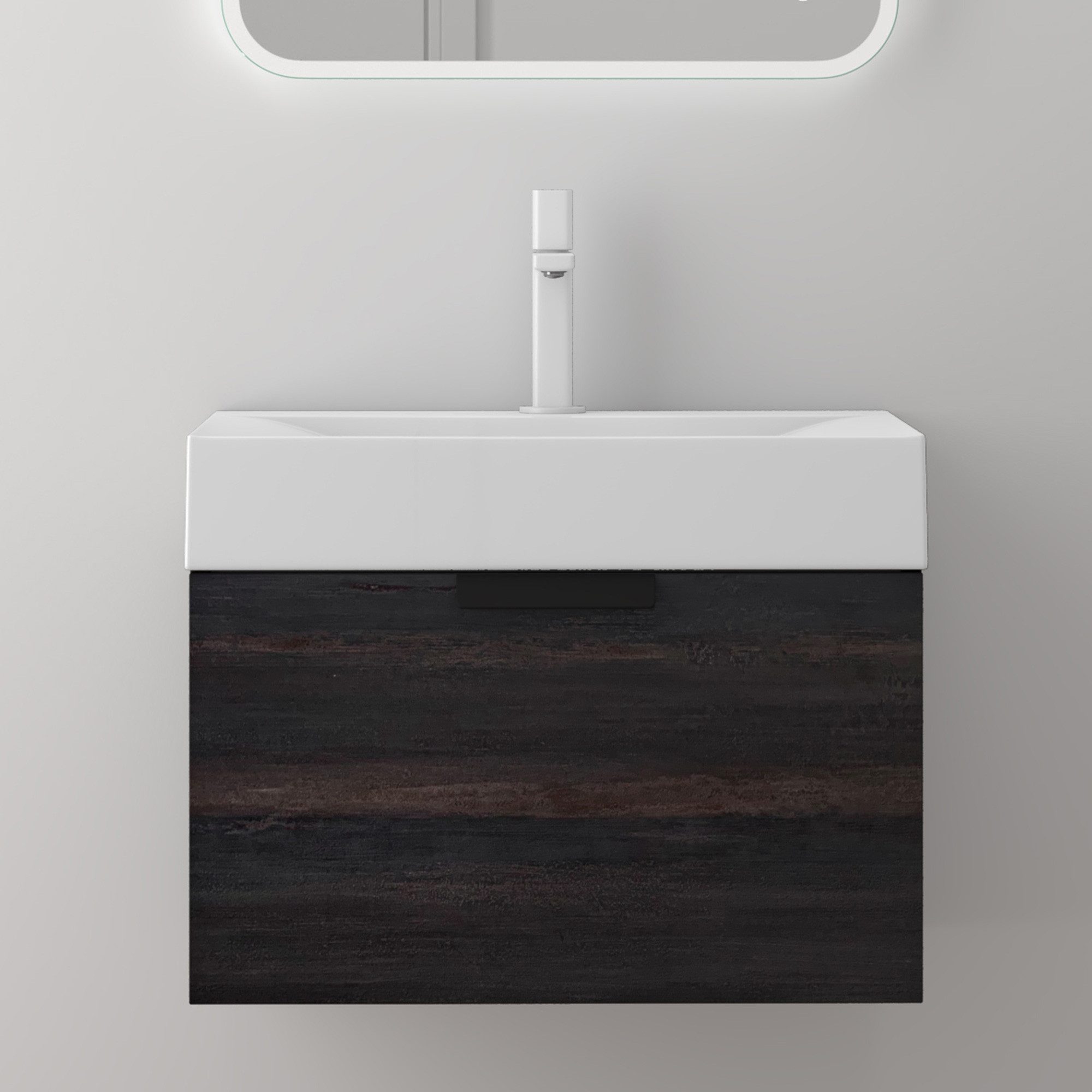 doporro Badmöbel-Set Design Waschtisch-Unterschrank Soft-Close Badschrank-S günstig online kaufen