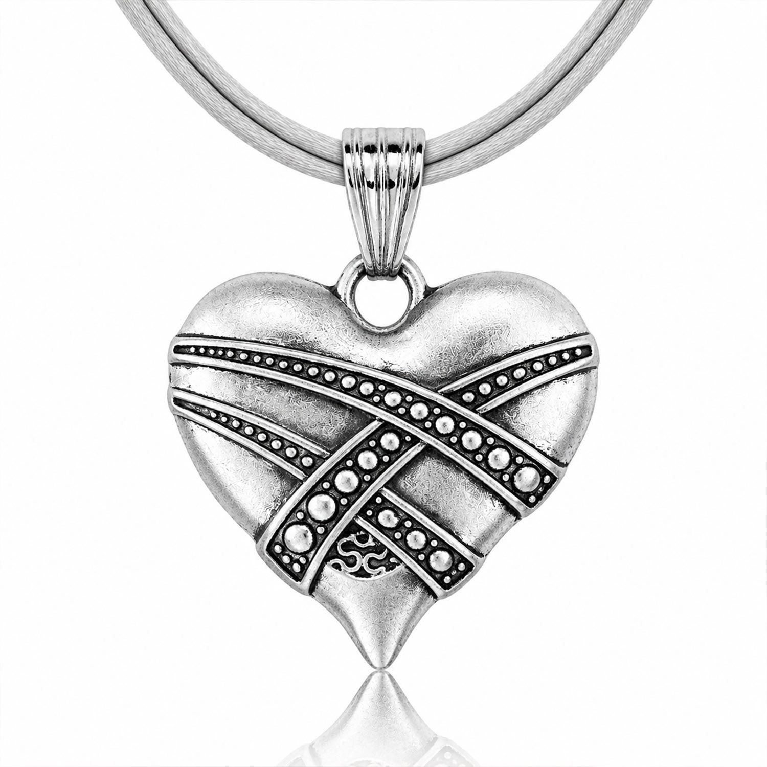 LUISIA® Kette mit Anhänger LUISIA® Halskette "Paula" mit Kristallen von Swarovski® (inkl. Schmuckbox) – Bild 5 von 5