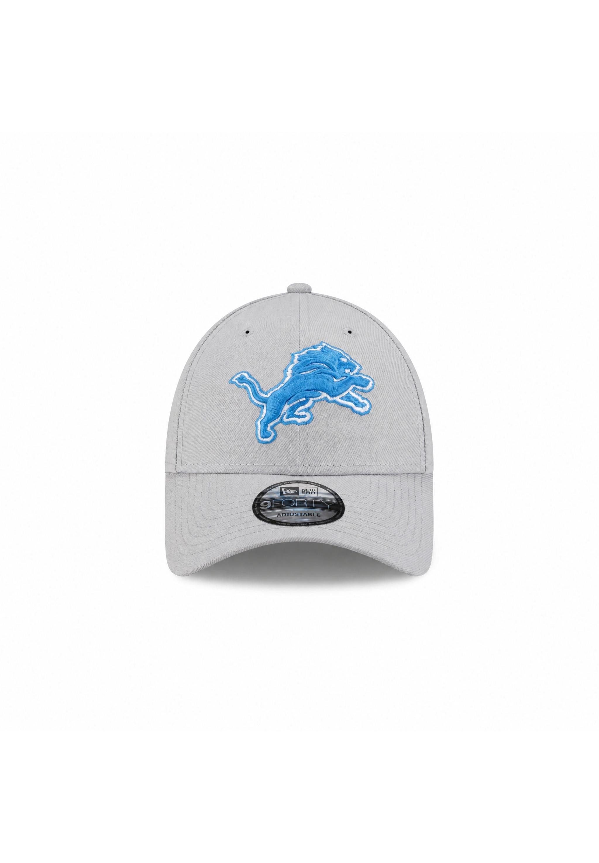 New Era Baseball Cap Detroit Lions New Era NFL Teamlogo 9Forty Cap Grau (1-St)
