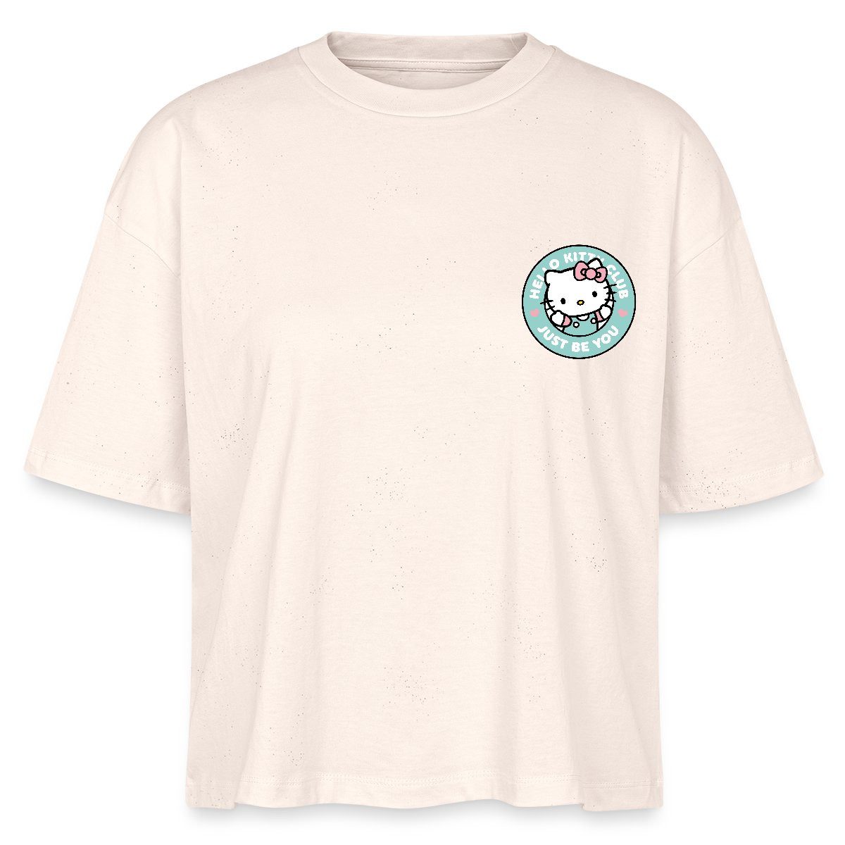 T-Shirt Hello Kitty Club Just Be You Boxy Shirt Damen