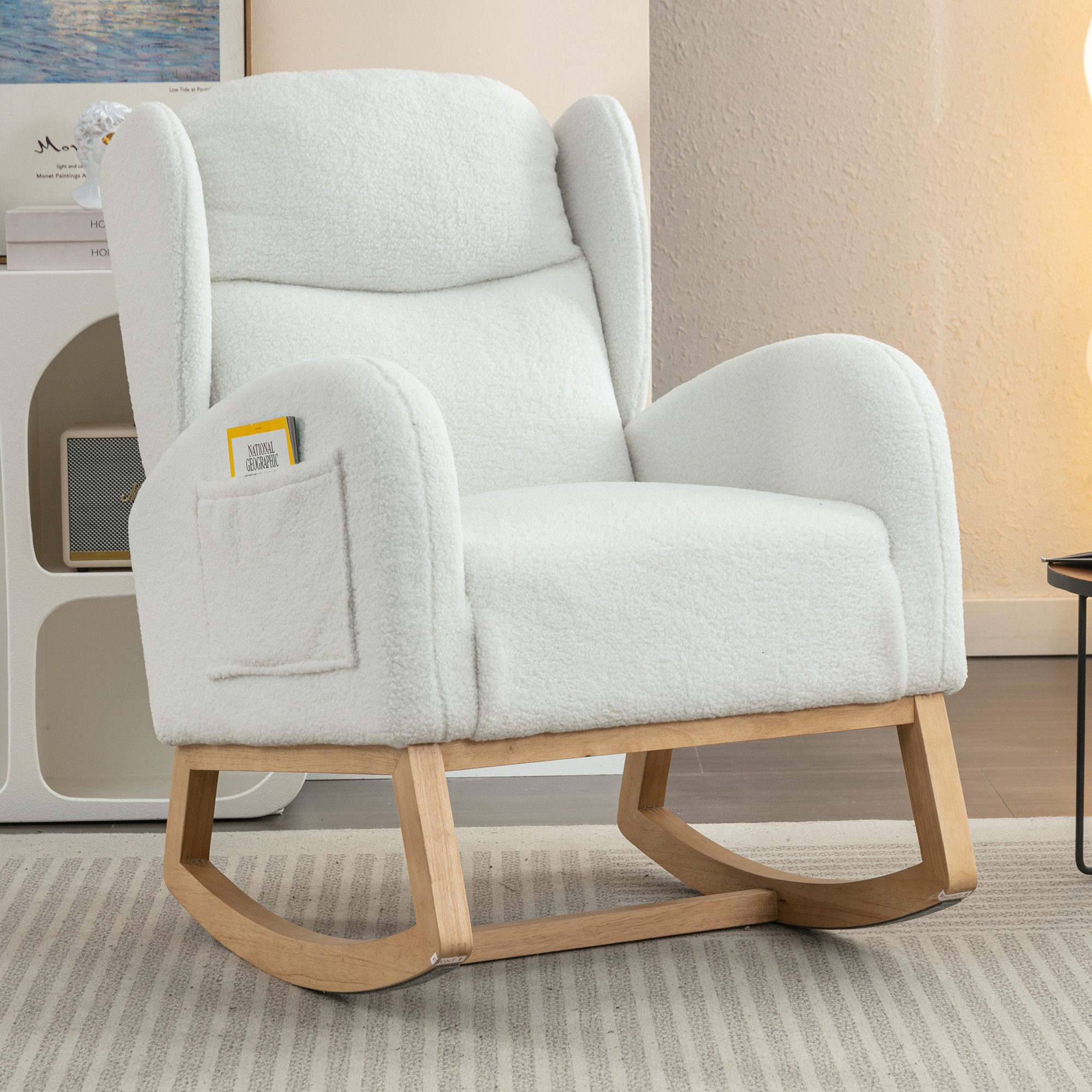 HAUSS SPOLE Schaukelstuhl Polsterstuhl Relaxsessel mit günstig online kaufen