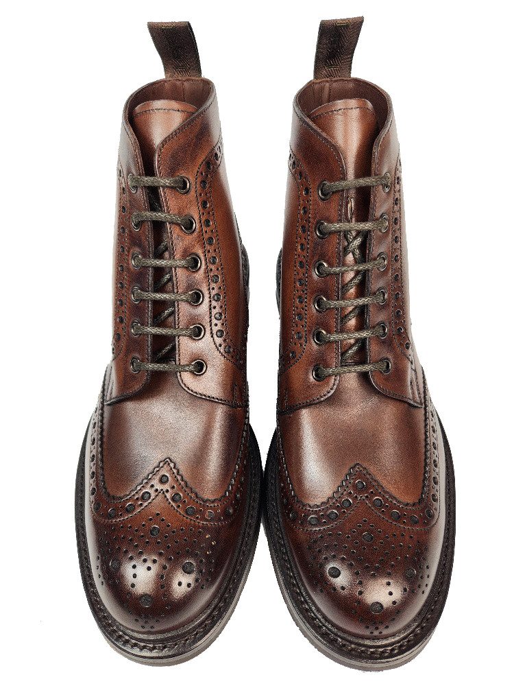 Loake Loake-Bedale-dk.brown Schnürboots Goodyear Welted Rahmengenäht, Handmade in England – Bild 3 von 5