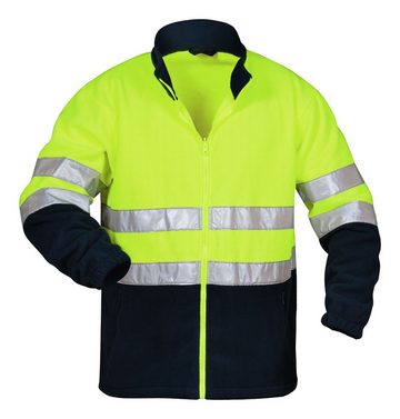 Feldtmann Arbeitsjacke Warnschutzjacke Alf, Größe S, gelb/marine