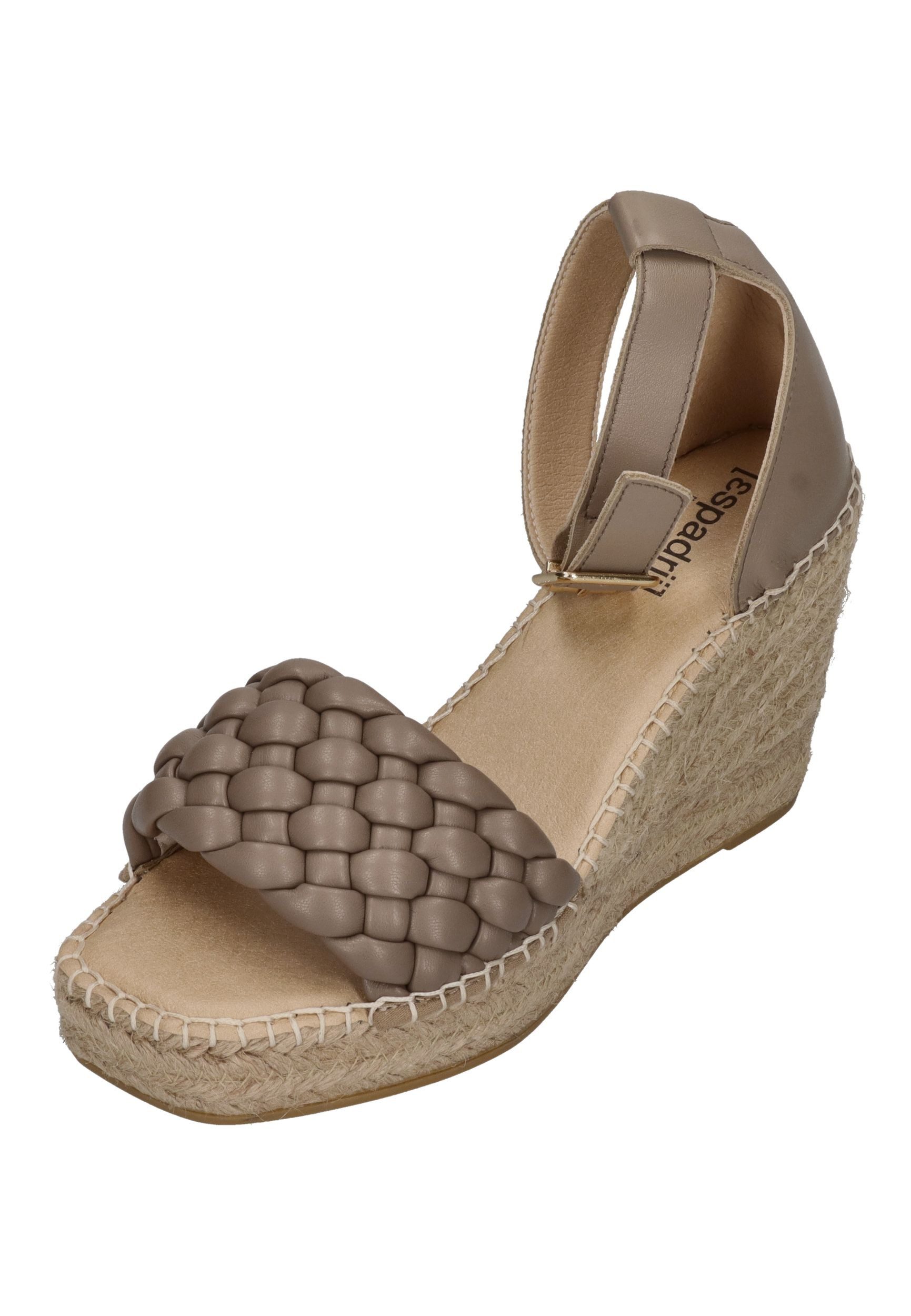 espadrij l´originale SAINT TROPEZ TRESSE Sandalette Taupe