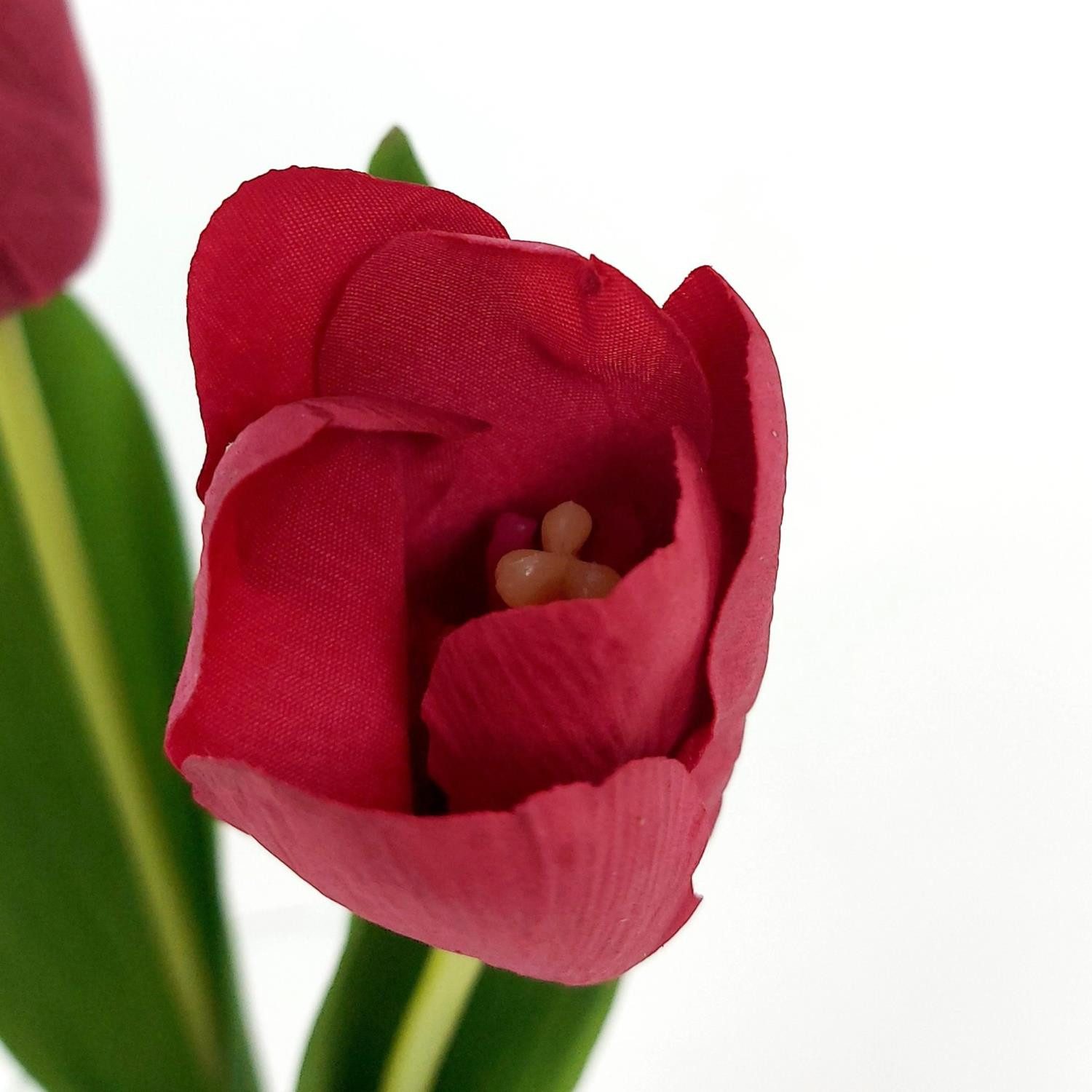 Kunstblume Tulpe, DPI, Höhe 35 cm, Farbe: Rot