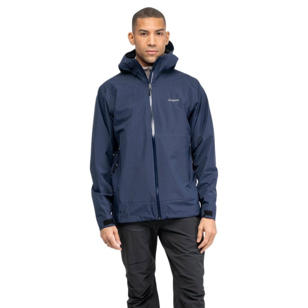 Bergans Softshelljacke Essentials 3L Shell (wasserdicht, winddicht) navyblau Herren