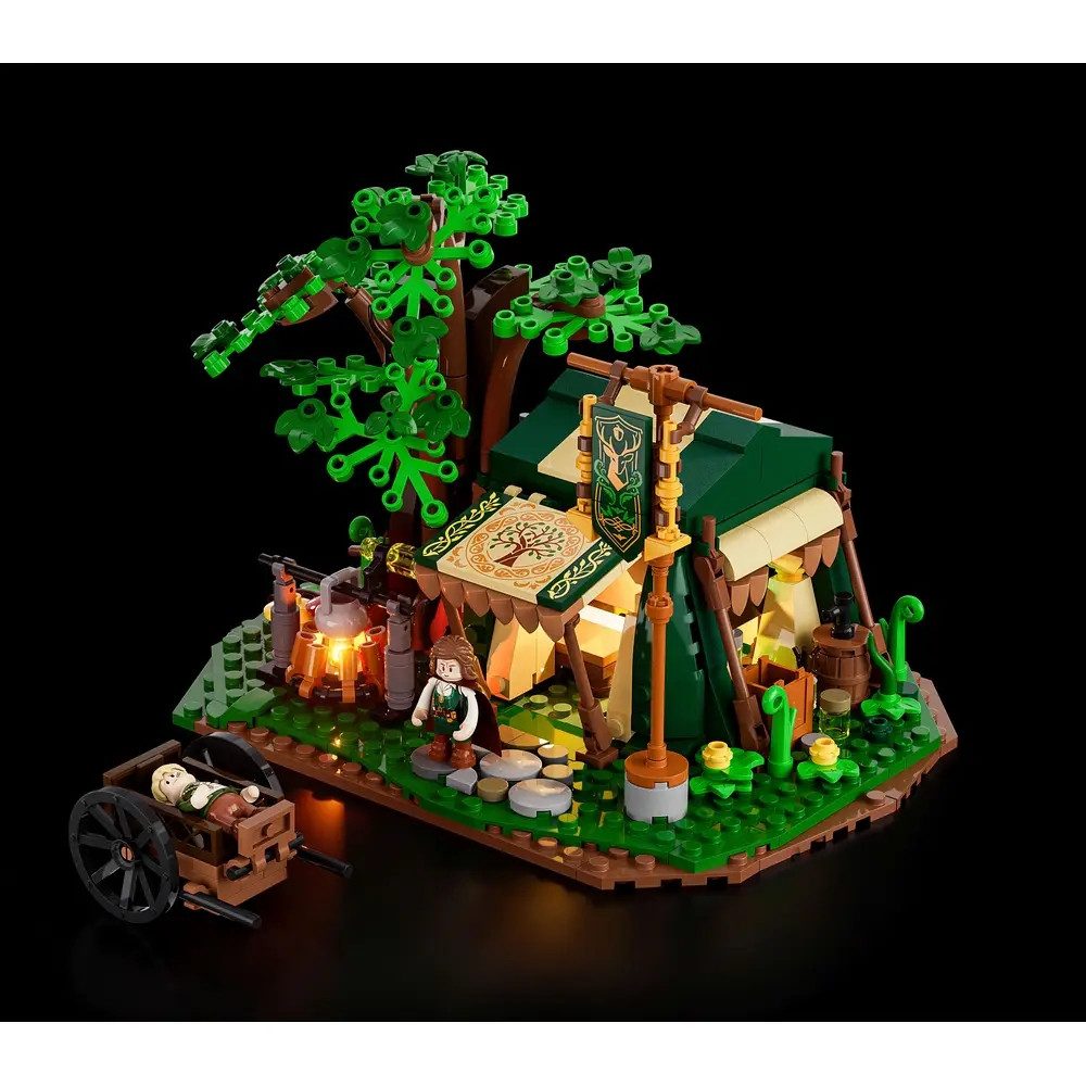 Vedes Lumibricks Waldhütte Konstruktions-Spielset