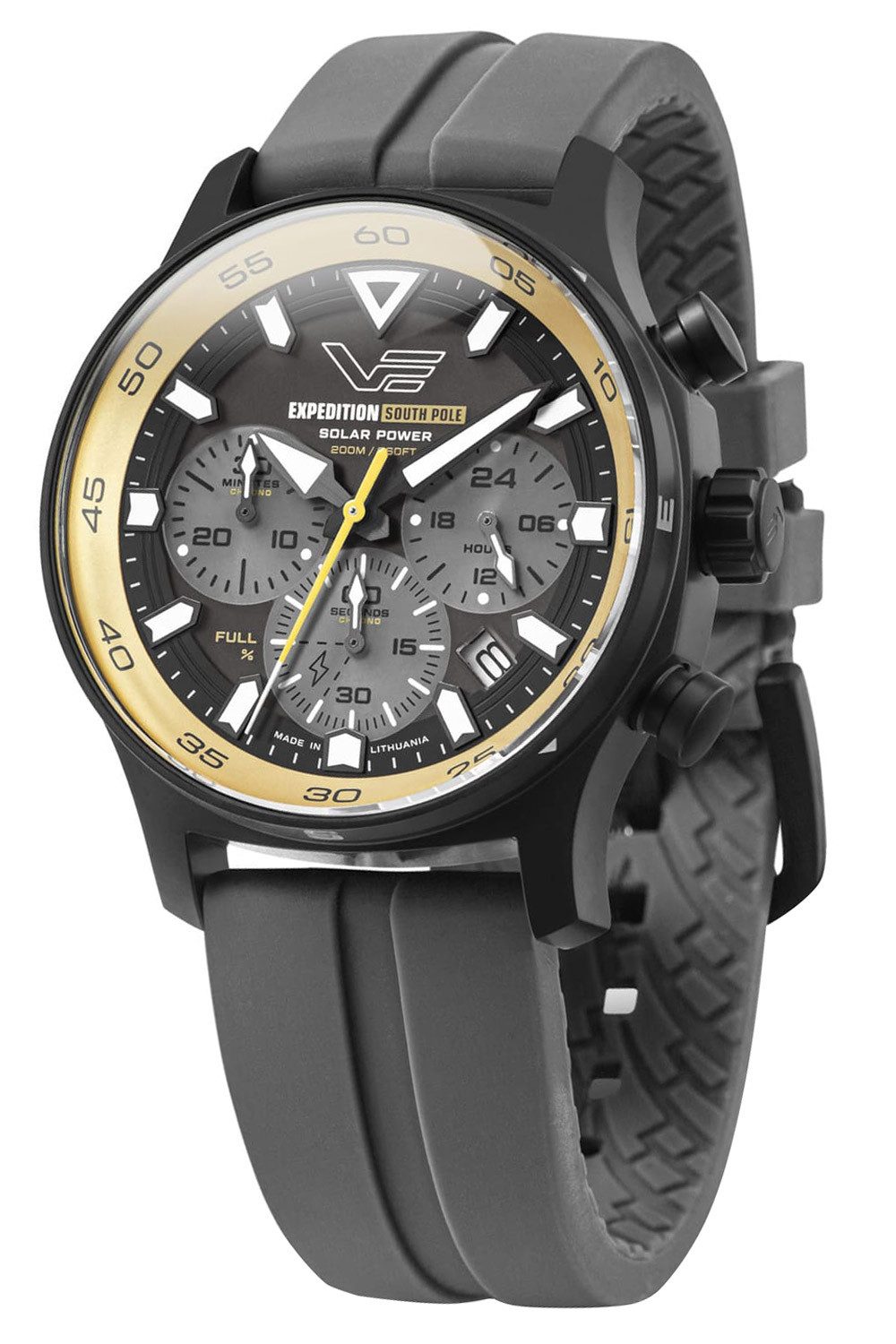 Vostok Europe Chronograph Expedition South Pole Chrono Grau/Schwarz