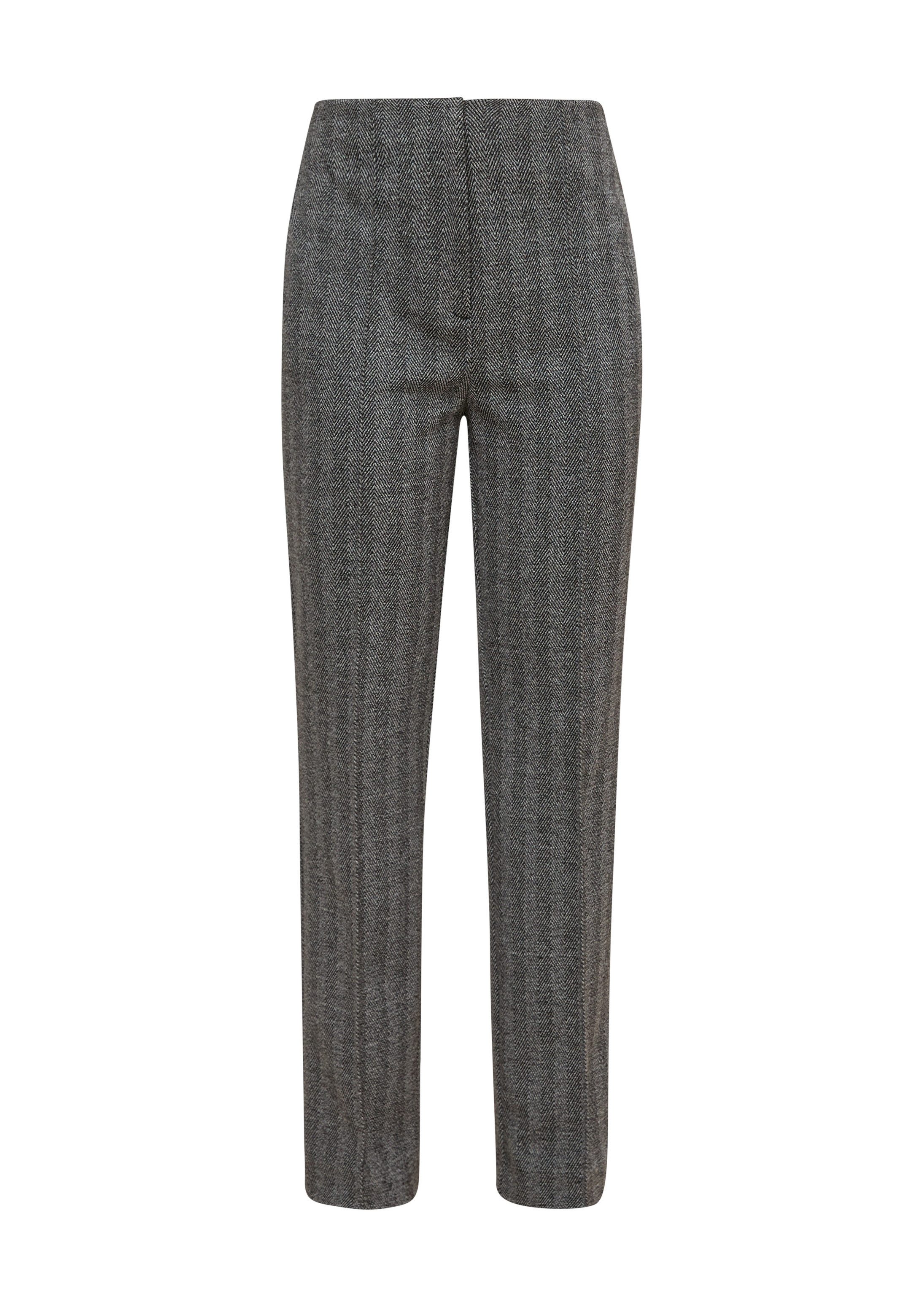 comma Chinos Hose Regular: Stoffhose aus Viskosestretch