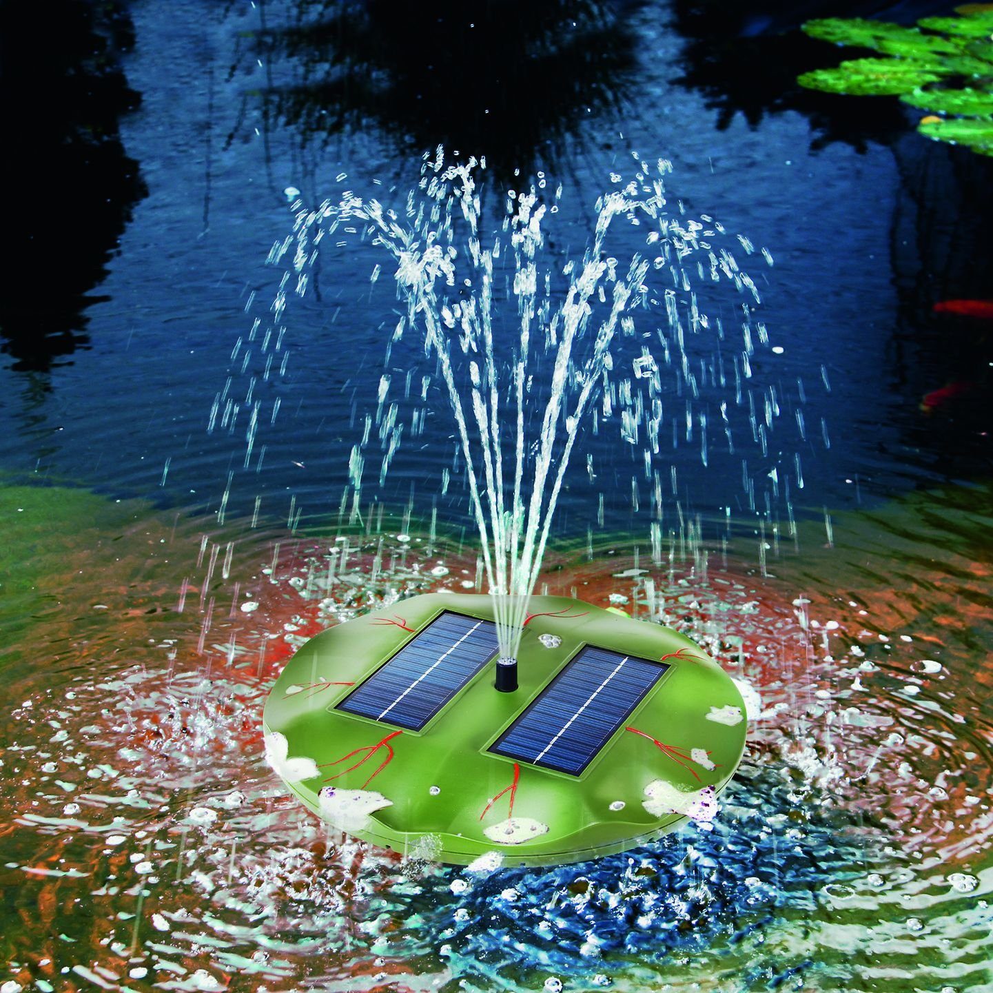 esotec Solarpumpe Esotec 101770 Solar Teichpumpe"Seerose"