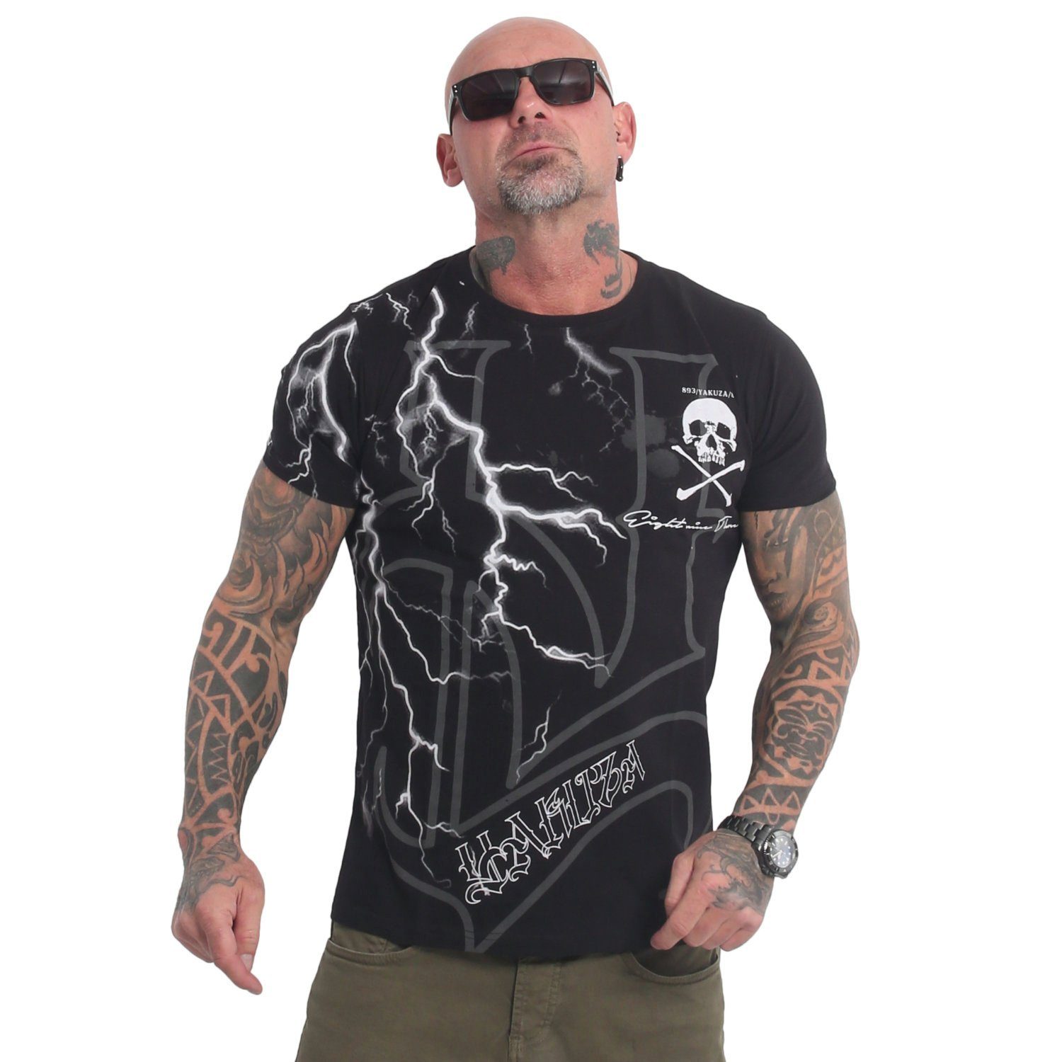 YAKUZA T-Shirt Thunder schwarz