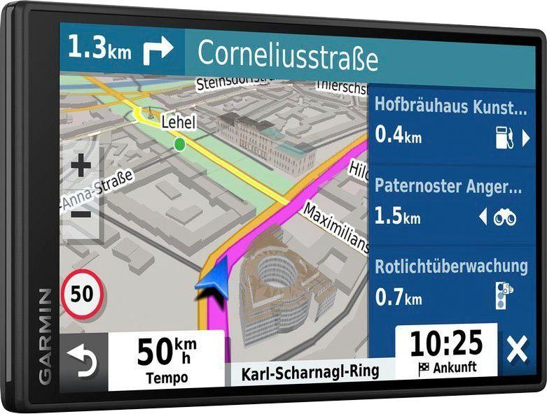 Garmin DriveSmart 55 EU MT-S Karten-Updates) (46 (Europa Länder), Navigationsgerät