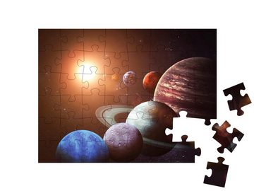 puzzleYOU Puzzle Sonnensystem und Weltraumobjekte, 48 Puzzleteile, puzzleYOU-Kollektionen Astronomie