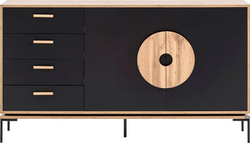 LOOKS by Wolfgang Joop Sideboard Looks, Breite 154,6 cm, Scharniere mit  Softclose-Funktion