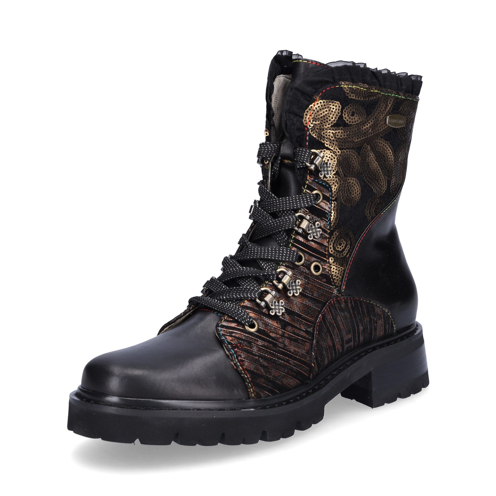 LAURA VITA Laura Vita Damen Schnürboot Kouleo 16 schwarz Schnürboots günstig online kaufen