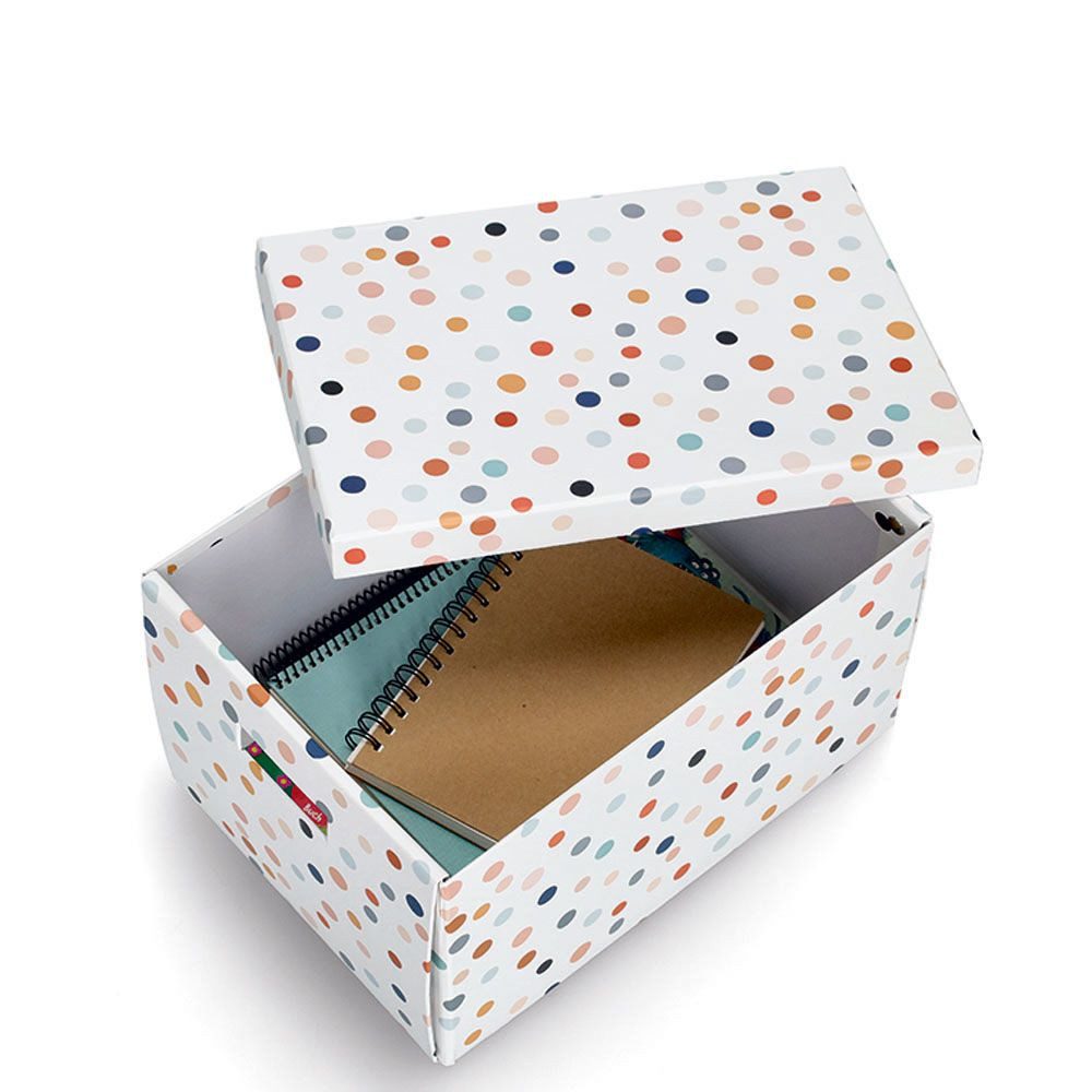 Basera® Aufbewahrungsbox Aufbewahrungsbox "Konfetti" aus recyceltem günstig online kaufen