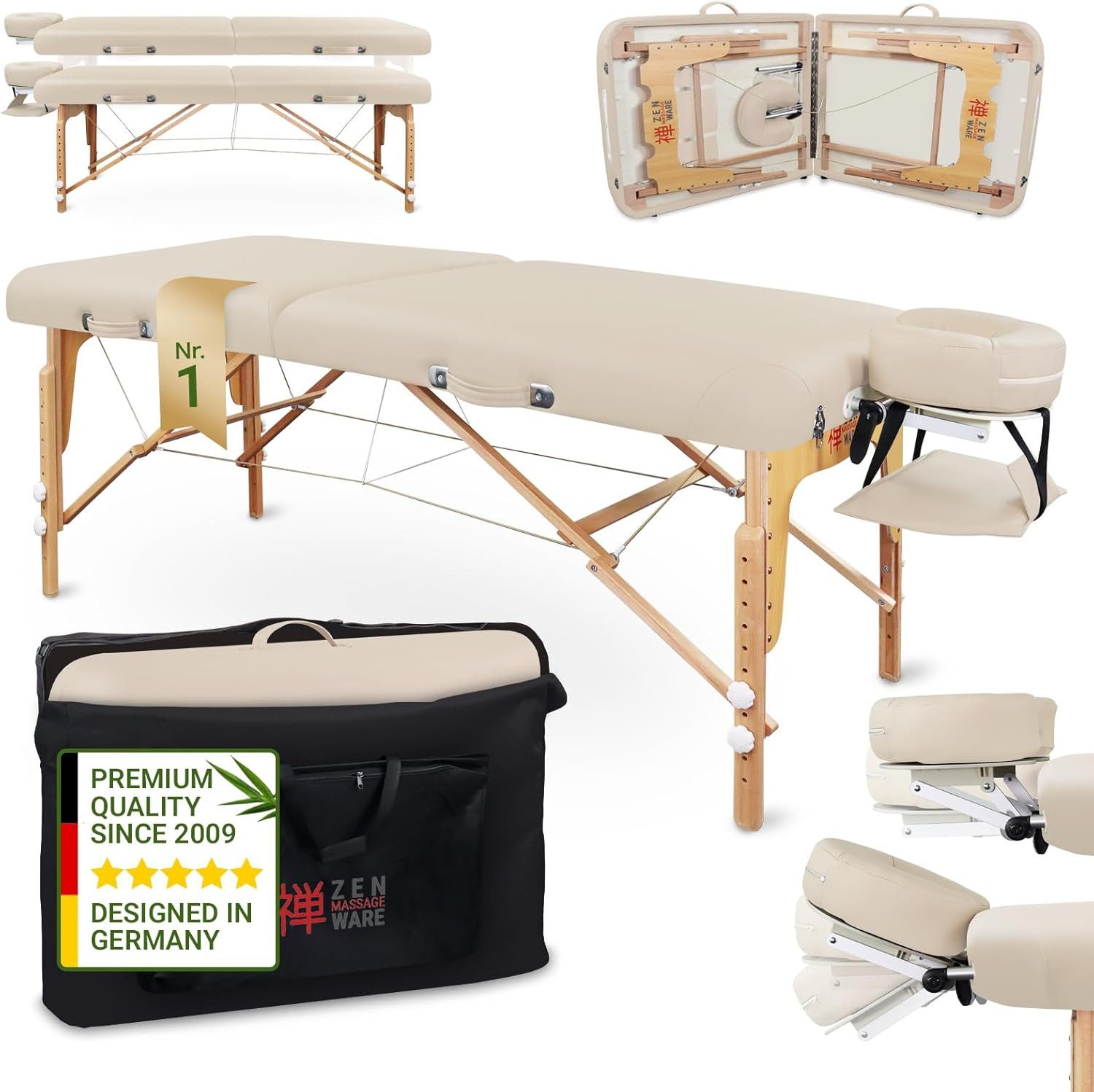 ZEN MASSAGE WARE Massageliege Massageliege Zen Round Corner