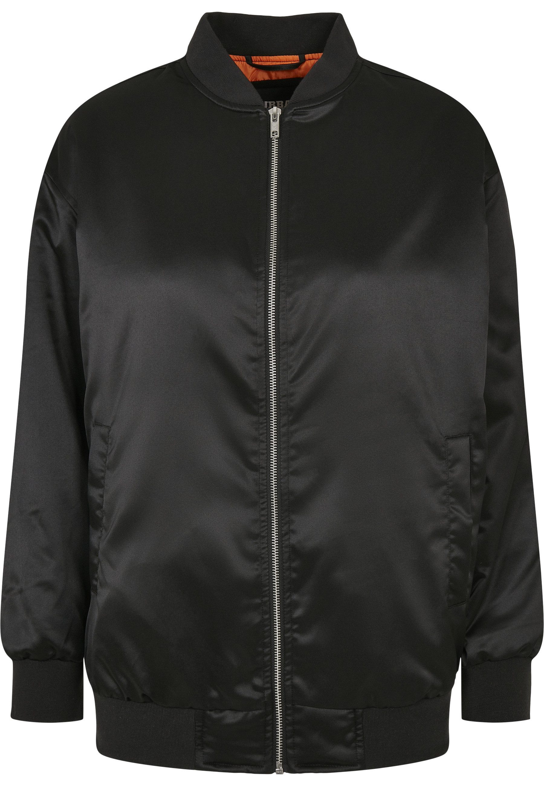 URBAN CLASSICS Anorak Urban Classics Damen Ladies Oversized Satin Bomber Jacket (1-St)