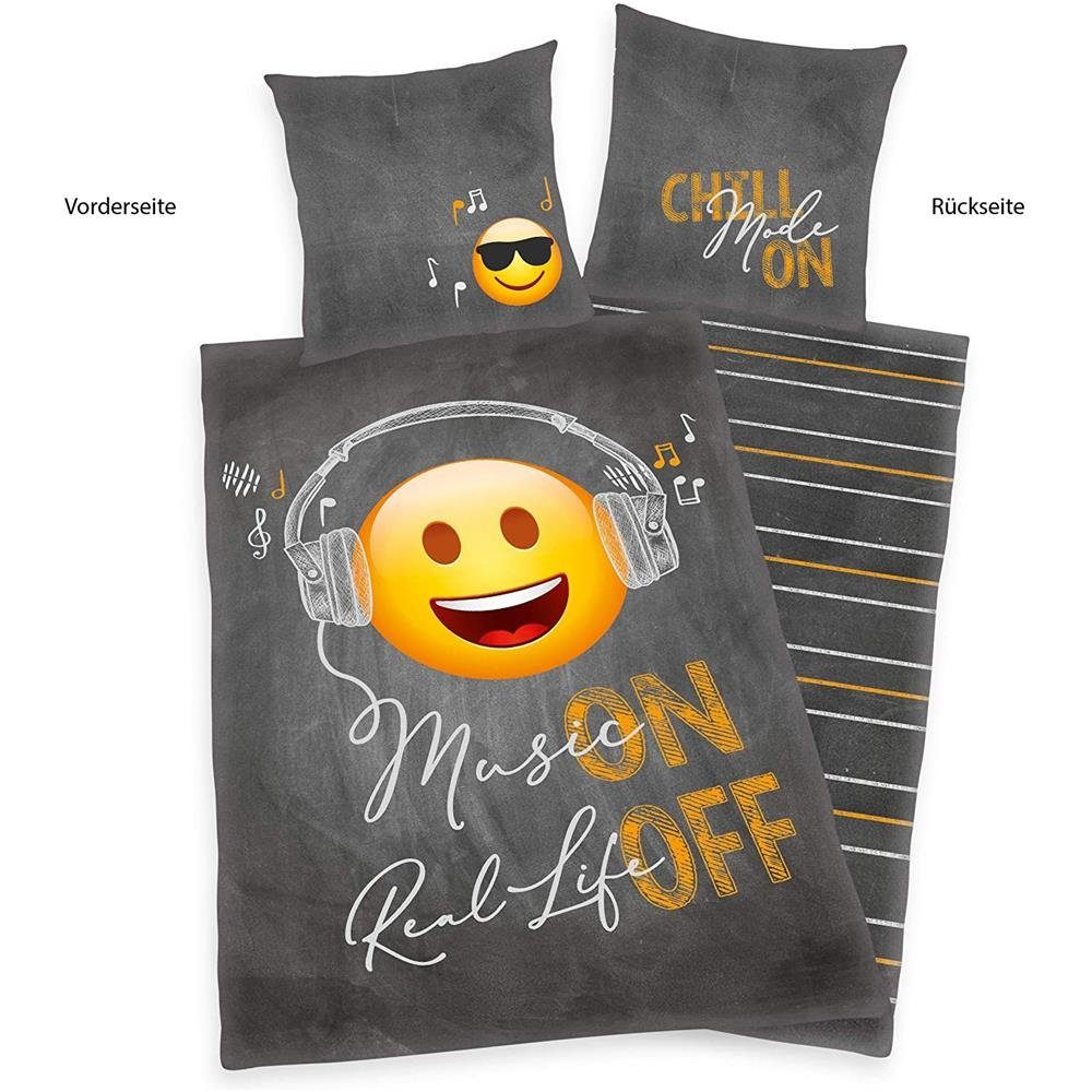 Herding Jugendbettwäsche Emotix “Music on – günstig online kaufen