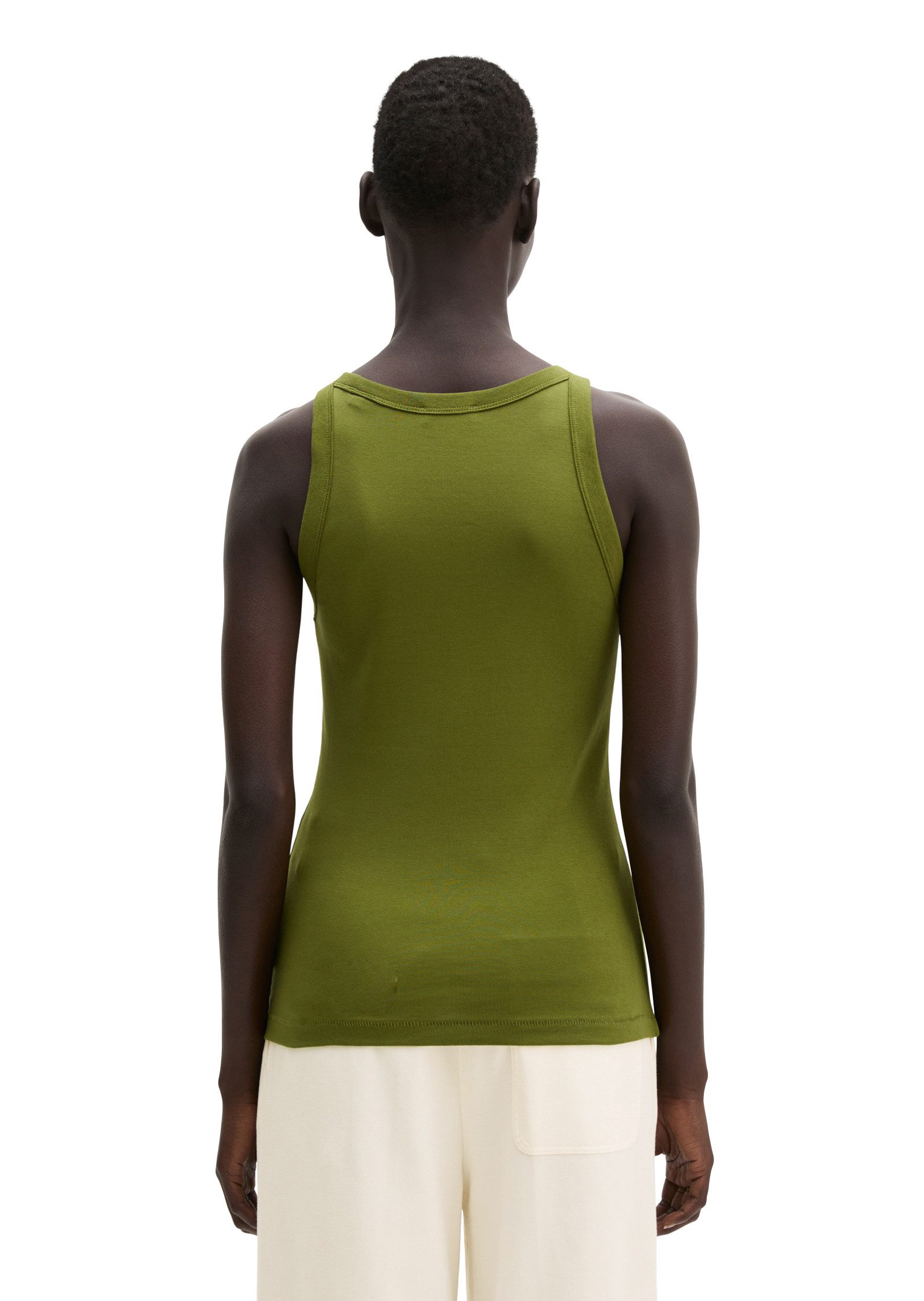 Marc O'Polo T-Shirt aus Organic-Cotton-Rib-Jersey – Bild 3 von 5
