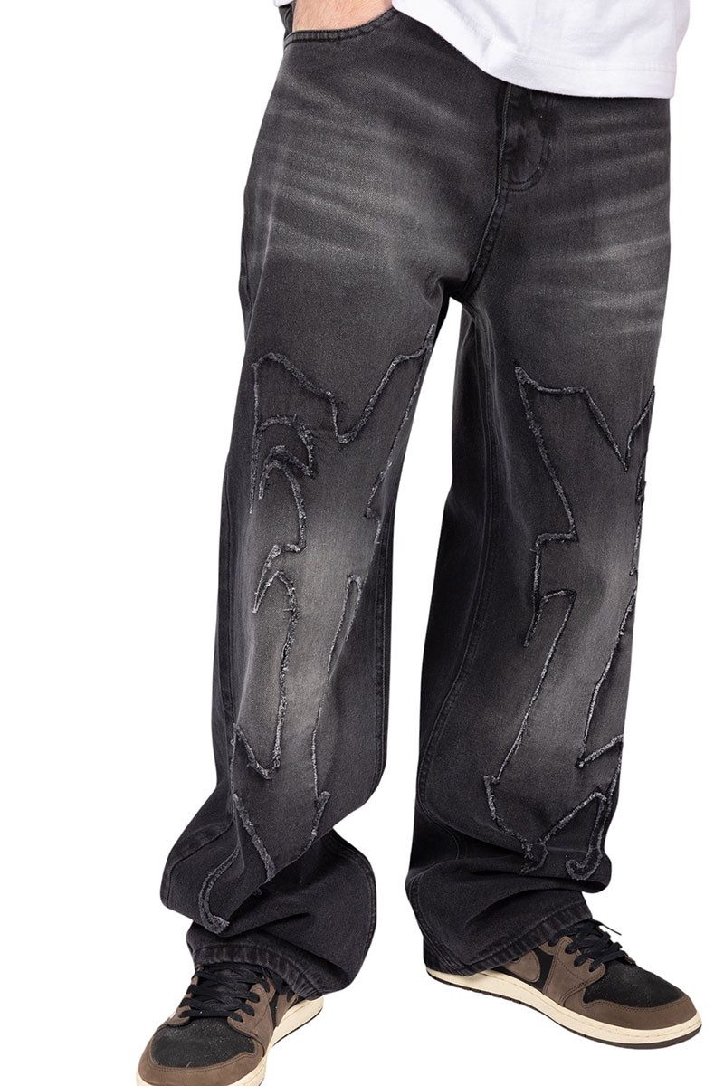 Favela Regular-fit-Jeans Aves Patch