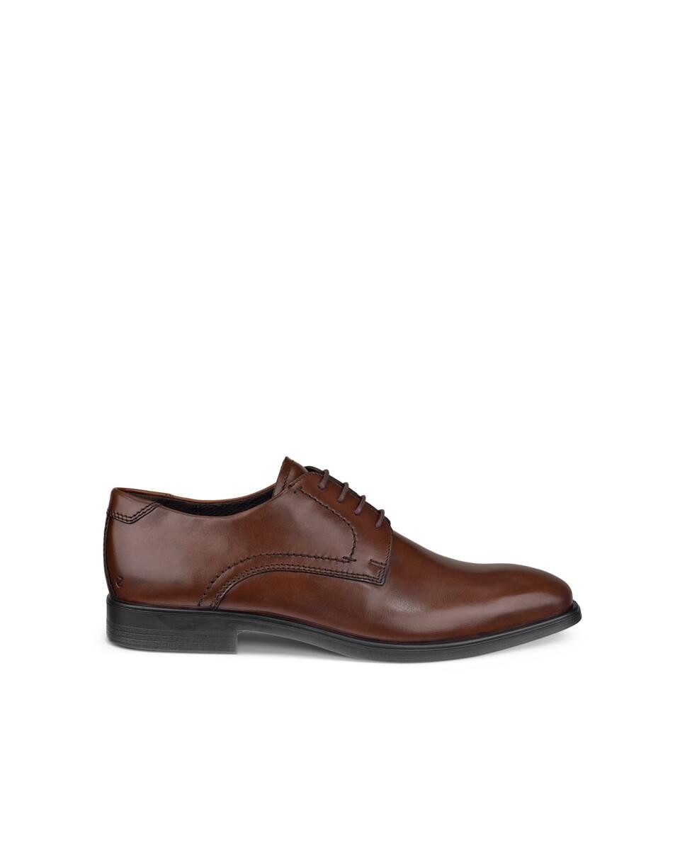 Ecco MELBOURNE Schnürschuh mit seitlichen Nähten, Freizeitschuh, Halbschuh, Schnürschuh