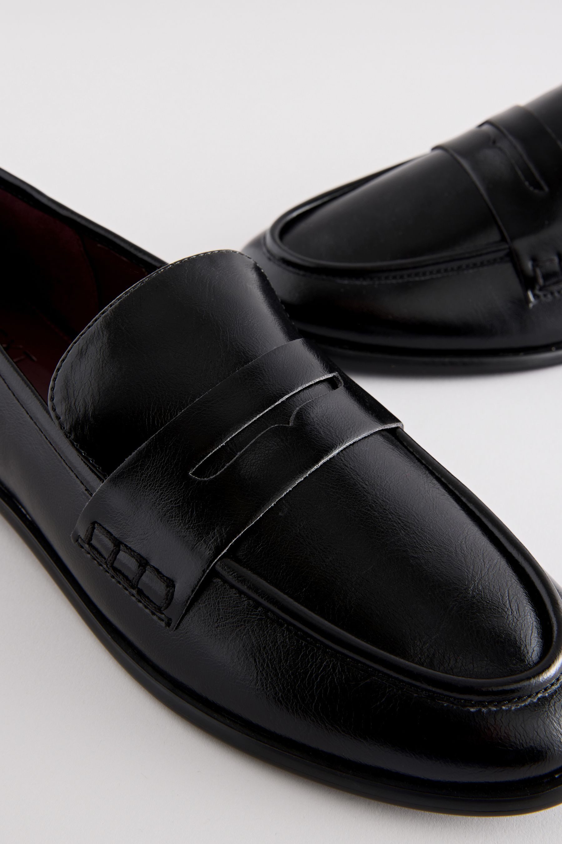 Next Forever Comfort® runde, schmale Loafer günstig online kaufen