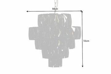 riess-ambiente Kronleuchter KRISTALL 50cm edel-grau, ohne Leuchtmittel, Hängelampe · Wohnzimmer · Deckenleuchter · Schlafzimmer · Retro