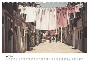 CALVENDO Wandkalender Venice - Silent views (Premium-Calendar 2023 DIN A2 Landscape)