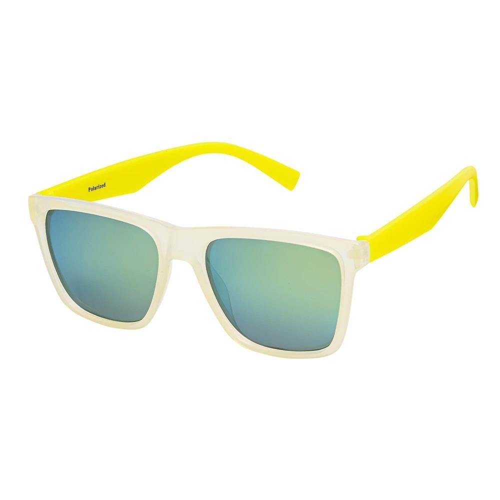 BEZLIT Eyewear Wayfarer Jungen Mädchen Kinder Designer Sonnenbrille (1-St) mit polarisierten Linsen Gelb