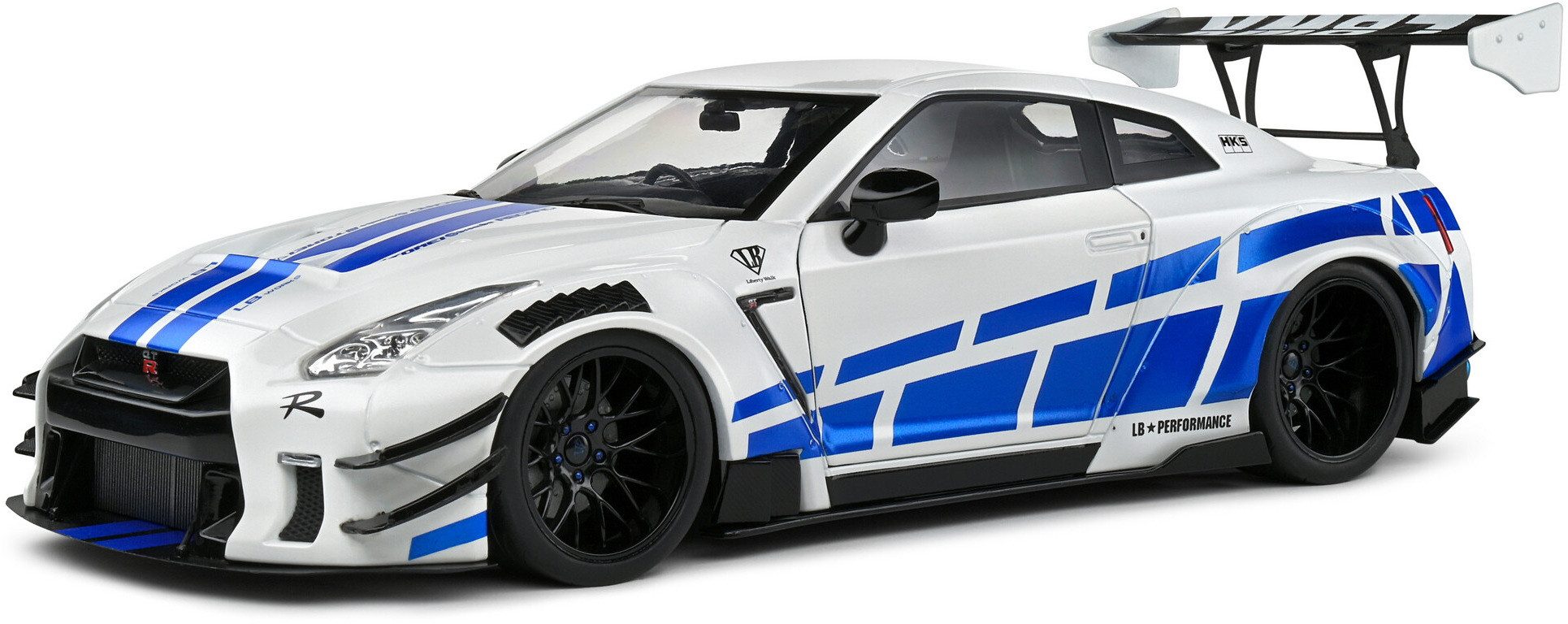 Solido Modellauto Modellauto Maßstab 1:18 Nissan GT-R (R35) Paul Tribute 2024 S1805816
