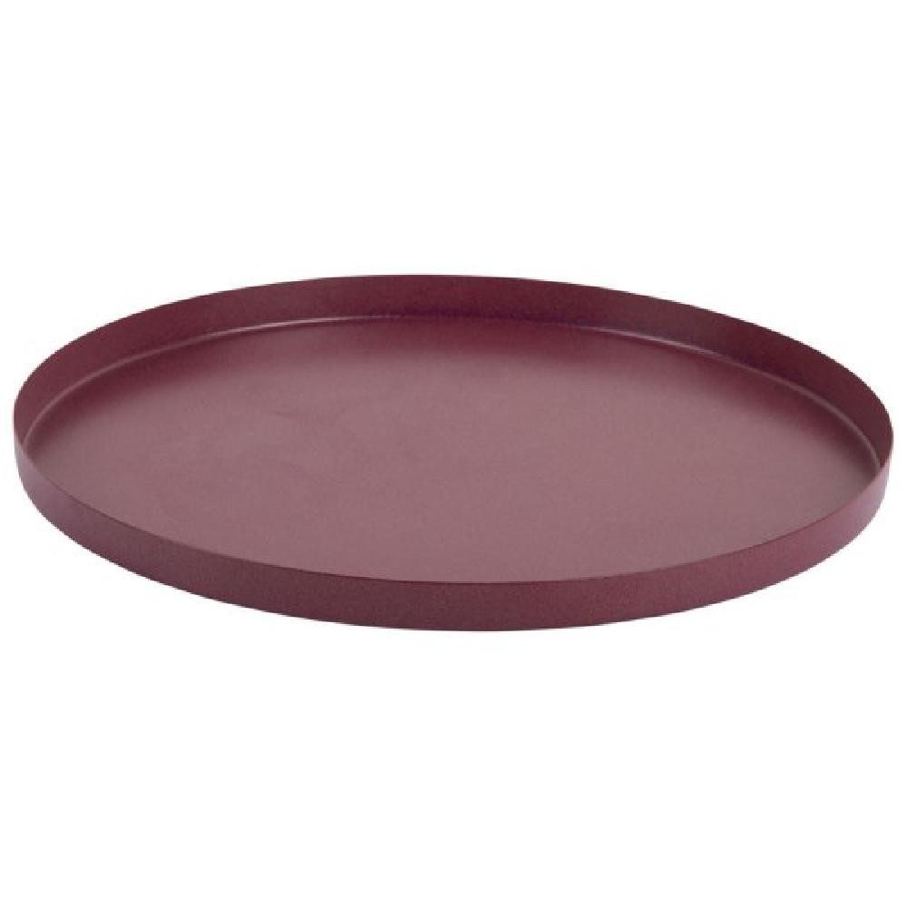 Present Time Tablett Tablett Dekotablett Tray Servir Dark Mauve (25cm)